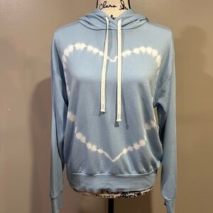 PJ Savage Tie Dye Heart Hoodie